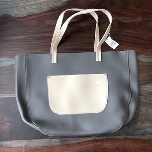 Unbranded faux leather tote